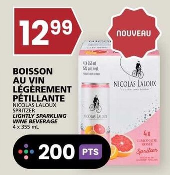 Rachelle-Bery Grocery BOISSON AU VIN LÉGÈREMENT PÉTILLANTE offer