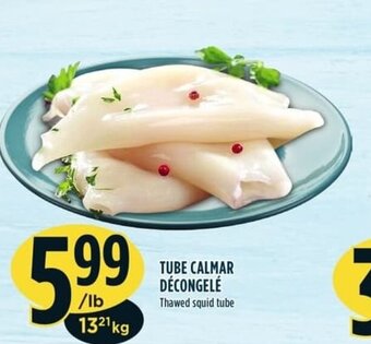 Marché Adonis Thawed squid tube offer