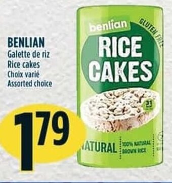 Marché Adonis BENLIAN Rice Cakes offer