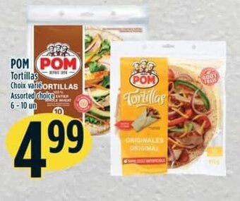 Marché Adonis POM Tortillas offer
