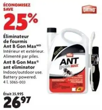 Home Hardware Ant B Gon Max® ant eliminator 4 L offer