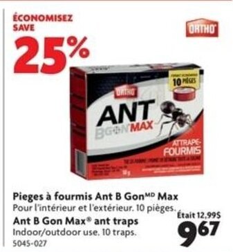Home Hardware Ant B Gon Max® ant traps 10 traps. offer