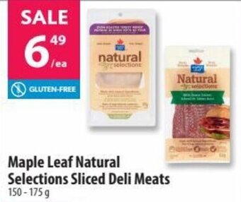 Co-Op Food Maple Leaf Natural Selections Sliced Deli Meats 150-175 g offer