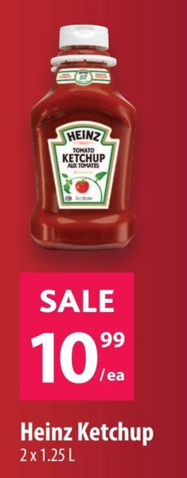 Heinz Ketchup 2 x 1.25 L