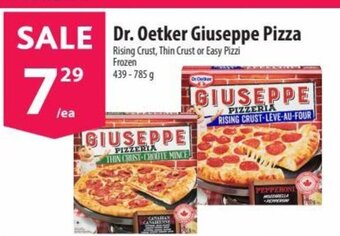 Co-Op Food Dr. Oetker Giuseppe Pizza Rising Crust, Thin Crust or Easy Pizzi Frozen 439-785 g offer