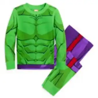 Disney Store Hulk costume pj pals for kids offer