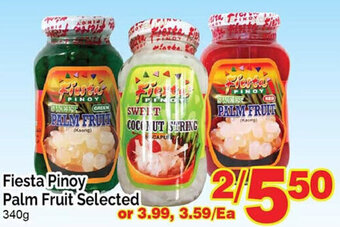 T&T Supermarket Fiesta Pinoy Palm Fruit Selected 340g offer