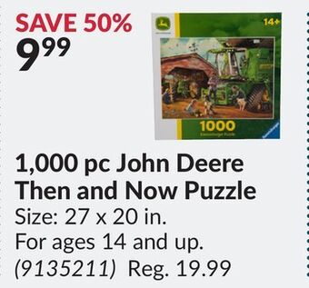 Princess Auto John deere then and now offer