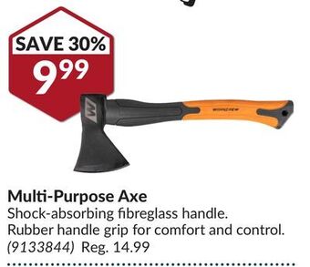 Princess Auto Multi-purpose axe offer