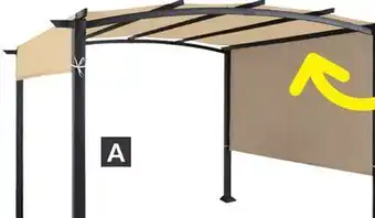 Princess Auto 10 x 10 ft steel pergolas offer