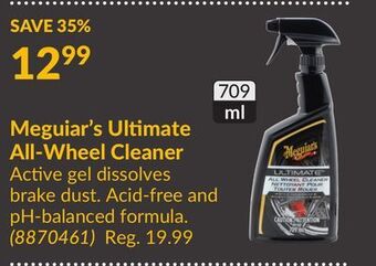 Princess Auto Meguiar's ultimate all-wheel cleaner offer