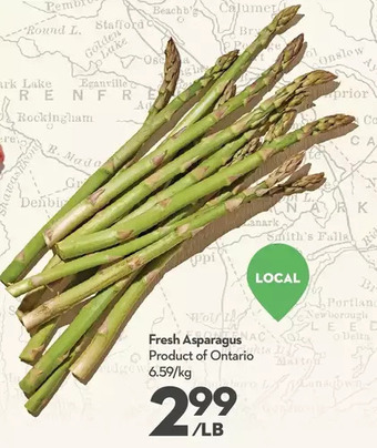Longo's Fresh asparagus offer