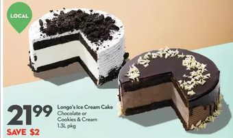 Longo's Longo's ice cream cake offer