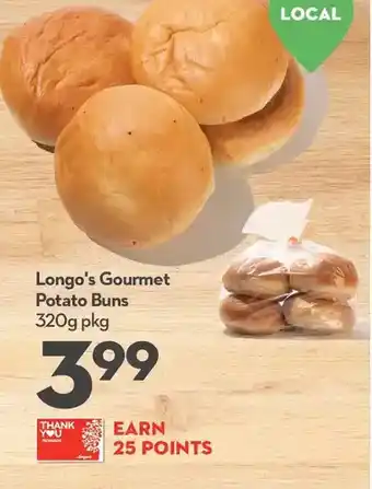Longo's Longo's gourmet potato buns offer