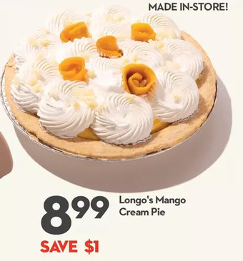 Longo's Longo's mango cream pie offer