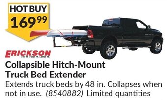 Princess Auto ERICKSON Collapsible Hitch-Mount Truck Bed Extender offer