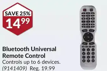 Princess Auto Swplus bluetooth universal remote control. 6 devices offer