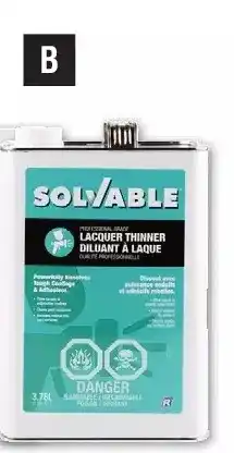 Princess Auto Solvable acetone offer