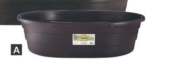 Princess Auto LITTLE GIANT Black Poly Oval Stock Tanks 15 Gallon offer