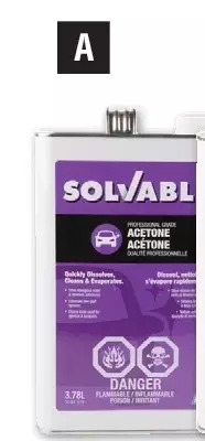 Princess Auto Solvable lacquer thinner offer