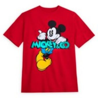 Disney Store Mickey mouse t-shirt for adults – mickey & co. offer