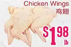 Grant's Foodmart Chicken wings offer