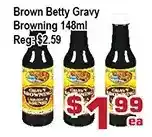 Top Food Supermarket Brown betty gravy browning offer