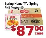 Top Food Supermarket Spring home tyj spring roll pastry 10' offer