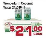Top Food Supermarket Wonderfarm coconut water offer