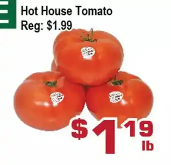 Top Food Supermarket Hot house tomato offer
