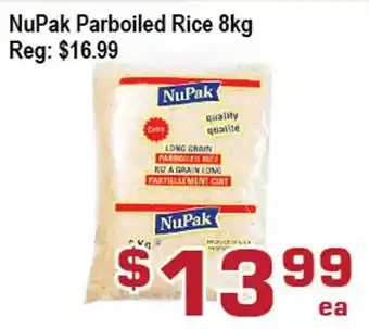Top Food Supermarket Nupak parboiled rice offer