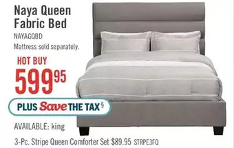 The Brick Naya queen bed offer