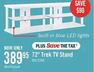 The Brick Trek 72 tv stand offer
