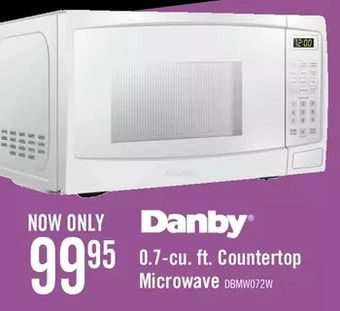 The Brick Danby 0.7 cu. ft. countertop microwave – dbmw072w offer