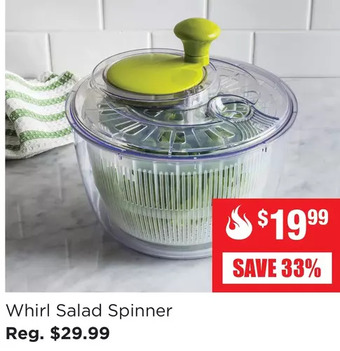 Kitchen Stuff Plus Whirl salad spinner offer