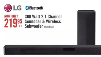 The Brick Lg sn4 300 w 2.1-channel soundbar - sn4.dcanllk offer