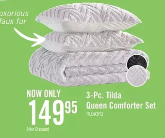The Brick Tilda 3-piece full/queen comforter set offer