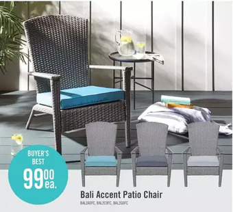 The Brick Bali patio chair - blue offer