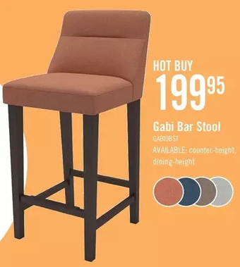 The Brick Gabi bar stool - mango offer