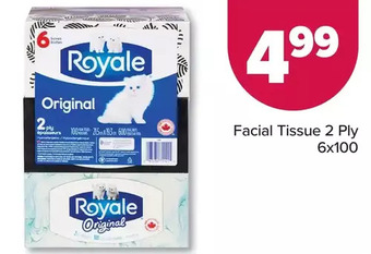PharmaChoice Royale facial tissue 2 ply offer