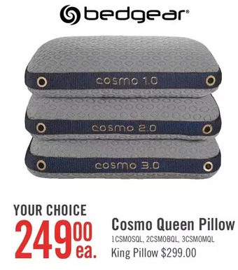 The Brick Bedgear cosmo 1.0 pillow - stomach sleeper offer