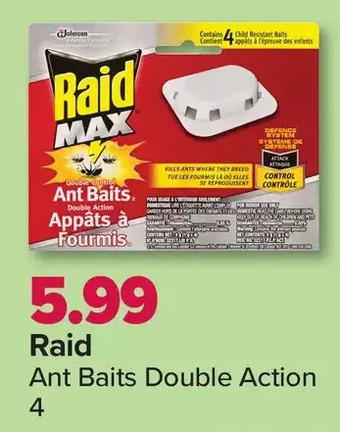 PharmaChoice Raid ant baits double action offer