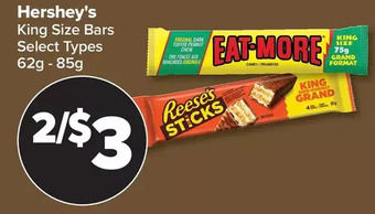 PharmaChoice Hershey's king size bars offer