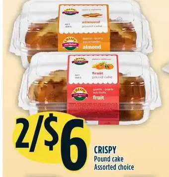 Marché Adonis Crispy pound cake offer