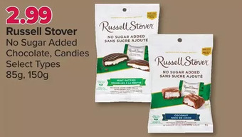 PharmaChoice Russell stover no sugar added chocolate, candies offer