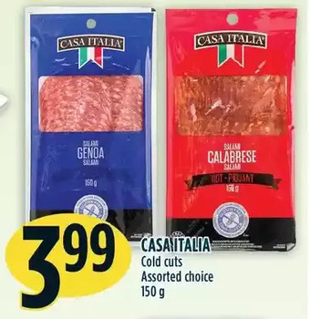 Marché Adonis Casa italia cold cuts offer