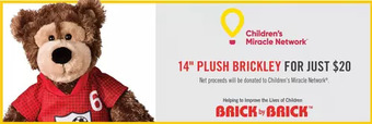 The Brick 14 plush brickley offer