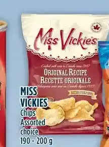 Marché Adonis Miss vickies chips offer