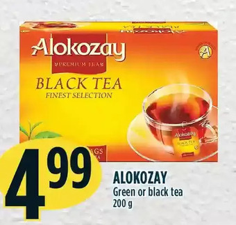 Marché Adonis Alokozay green or black tea offer