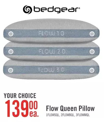 The Brick Bedgear flow 1.0 pillow - stomach sleeper offer